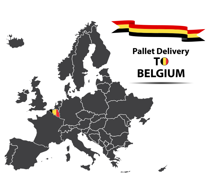 Belgium pallet delivery