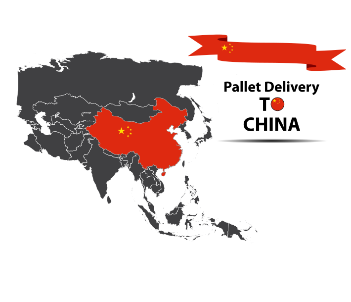 China pallet delivery