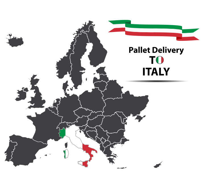 Italy pallet delivery