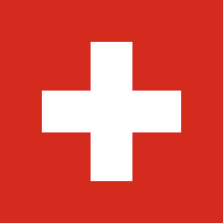 The flag of Switzerland