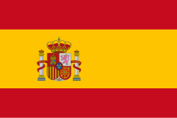 The flag of Spain