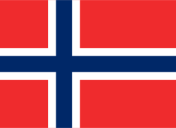 The flag of Norway