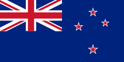 The flag of New Zealand