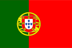 The flag of Portugal