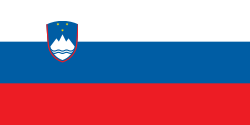 The flag of Slovenia