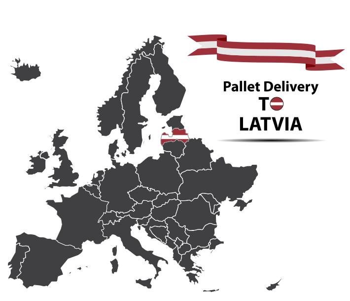Latvia pallet delivery