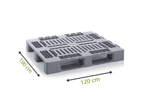 Standard plastic pallet 120x100cm